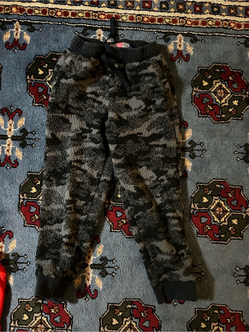 Vineyard Vines Kids Fleece Camo Joggers - Black & Gray